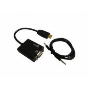 Seccon Cabo Conversor HDMI para VGA Com Canal de Áudio
