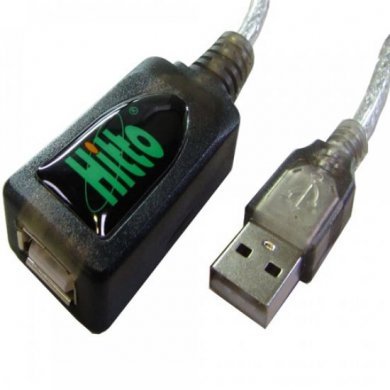 WB-020044 HITTO Cabo Extensor USB Ativo AM x AF