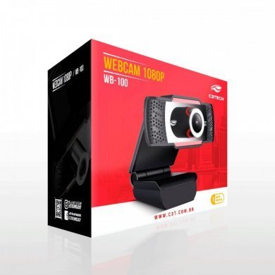 CETECH Webcam Full Hd 1080p câmera stream USB