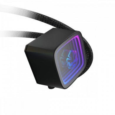 Pcyes water cooler Tundra Black Vulcan ARGB 120mm