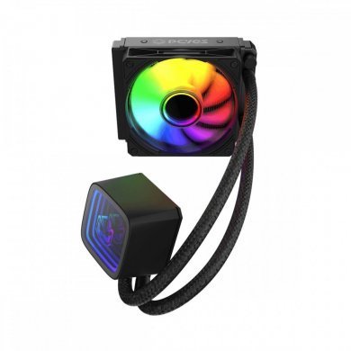 Pcyes water cooler Tundra Black Vulcan ARGB 120mm