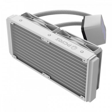 Pcyes water cooler Tundra White Ghost ARGB 240mm