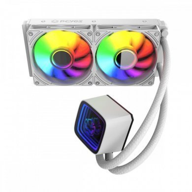 Pcyes water cooler Tundra White Ghost ARGB 240mm