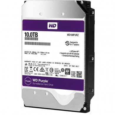 WD100PURZ Western Digital HD SATAIII 10TB 6Gbps 5400RPM