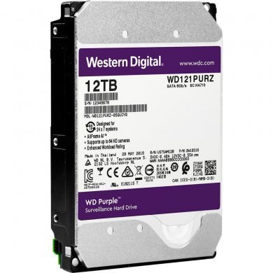 WD121PURZ WD HD 12TB Sata 3 3,5 7200RPM 256MB