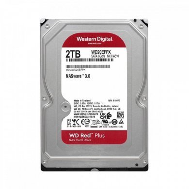 WD20EFPX WD HD 2TB Red Plus NAS 5400RPM 3.5 polegadas