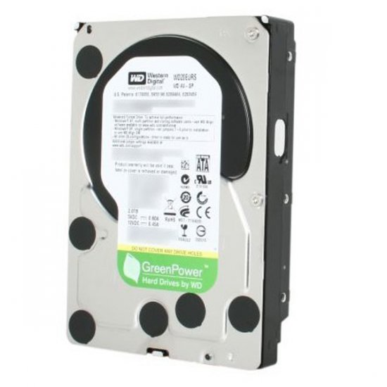 WD20EURS WD HD 2TB SATAII 64MB Green Power 7.2K