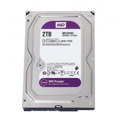 WD22PURZ WD HD 2TB Purple SATA 6Gbps 256MB Cache