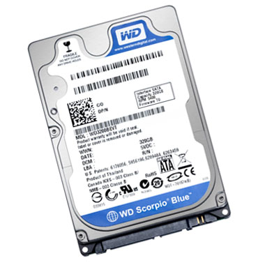 WD2500BEVT WD HD WD2500BEVT 250GB 5400RPM 8MB SATA