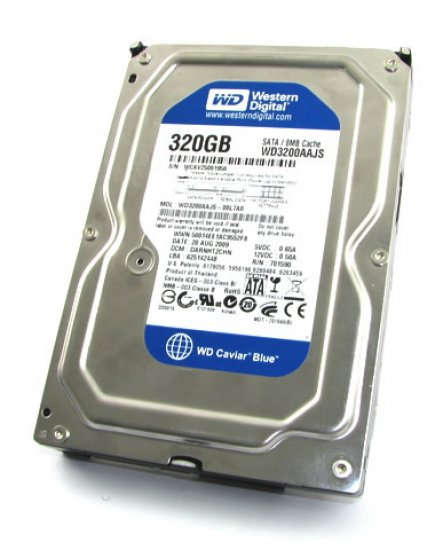 【希少・低稼働688h】WD3200AAJS-00L7A0 ドナー・保守用 WD3200AAJS WD HD Caviar Blue SATAII 320GB 7.2k 8Mb