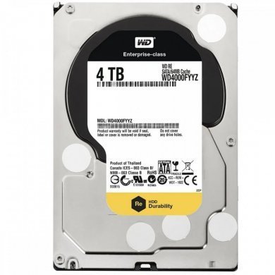 WD4000FYYZ WD HD RE Empresarial 4TB SATA3 6Gbs