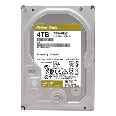 WD4003FRYZ WD HD 4TB SATA Gold Enterprise Class 7.2K 256Mb