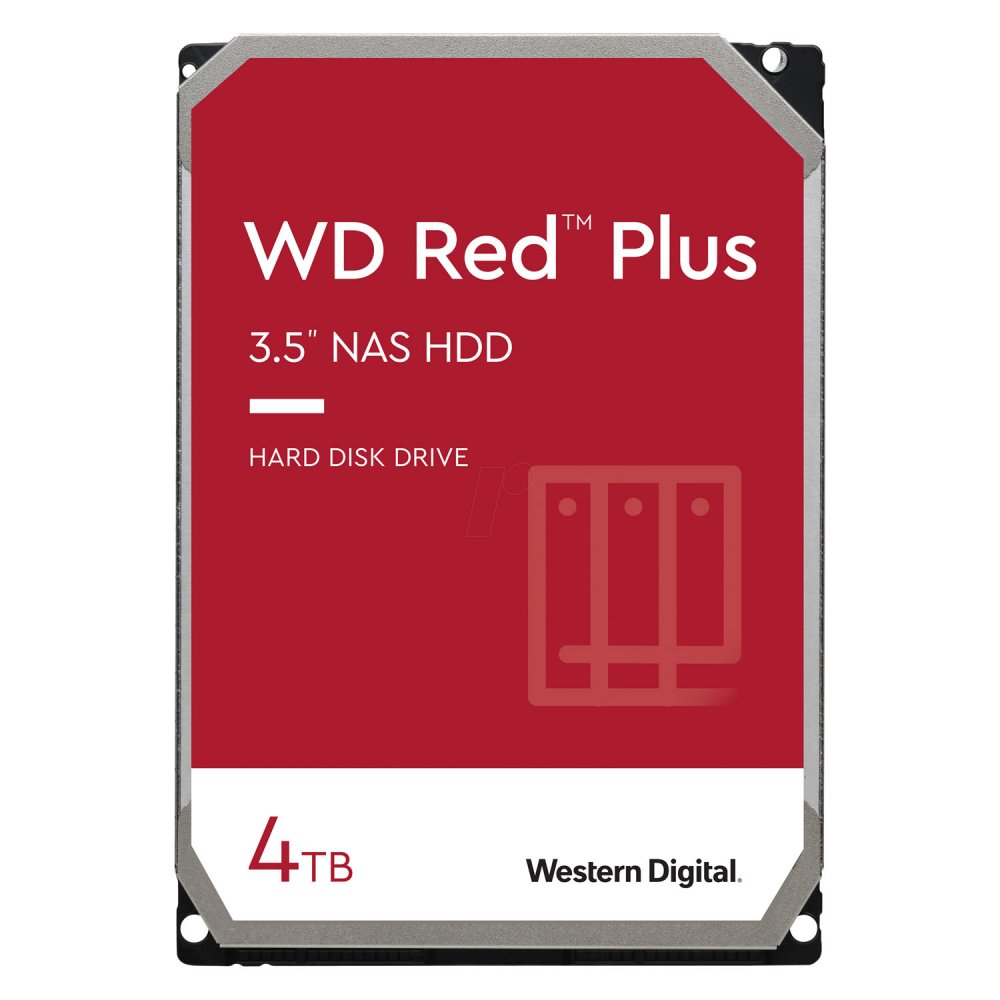 WD40EFPX WD HD 4TB Red Plus SATA 6Gbps 5400RPM Cache 256MB
