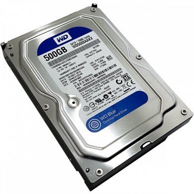 WD HD 500GB SATA3 3.5Pol 6Gbs 7.2K 16MB