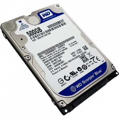 WD5000BEVT WD HD 2.5 SATA 2 500GB 5400RPM 8MB