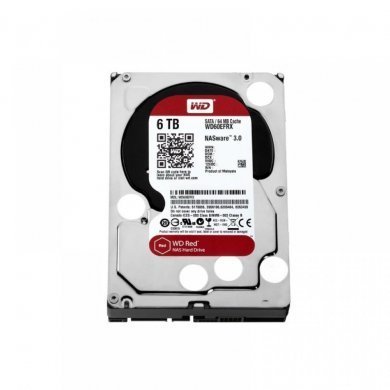 WD60EFAX WD HD RED NAS 6TB SATA3  6Gbs 3.5in