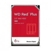 WD HD 6TB Red Plus NAS SATA3  6Gbs 3.5in 7200RPM 256Mb (Projetada para sistemas NAS)