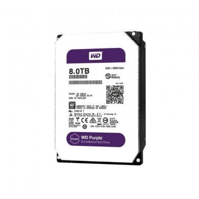 WD81PURZ WD HD 8TB SATA 6GBs 5400RPM 256Mb 3.5 Pol.