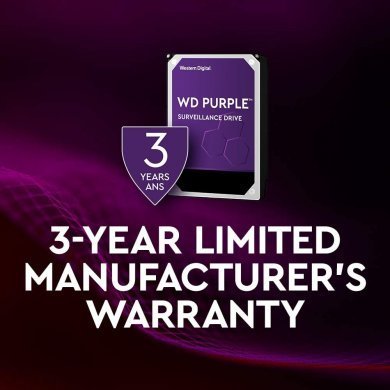 WD82PURZ WD Purple Surveillance HD 8TB SATA 7.2K 6Gbs 3.5in