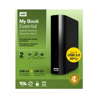 WDBACW0020HBK-NESN HD Externo Western Digital 2TB USB 3.0
