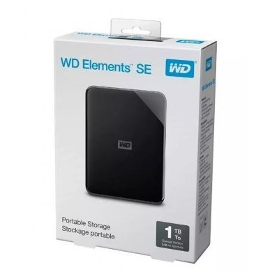 WDBEPK0010BBK Western Digital HD Externo 1TB Elements SE