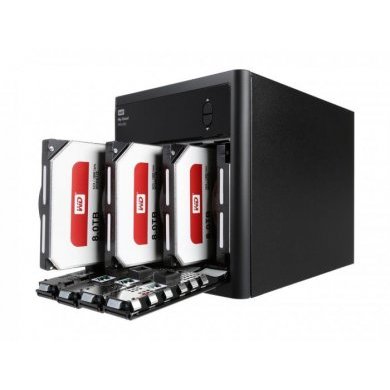 WDBNFA0320KBK-NESN WD Unidade NAS 32TB My Cloud PR4100