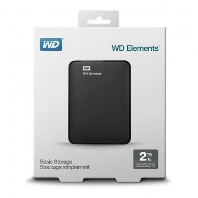 WDBU6Y0020BBK WD Elements ação HD Externo 2TB USB 3.0