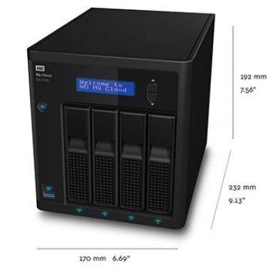 WDBWZE0000NBK-NESN Western Digital Storage NAS My Cloud EX4100