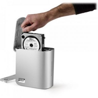 WDH2Q40000N Unidade NAS HD Externo Western Digital 4TB (2x 2TB) Portas 1x USB