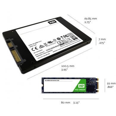 WDS120G1G0A-00SS50 WD SSD Green 120GB SATA3 6Gbs