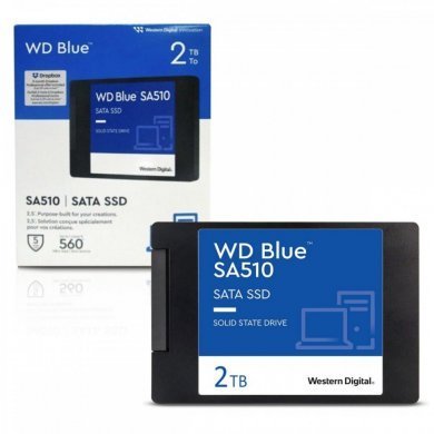 WDS200T3B0A WD SSD 2TB Blue SATA III 6Gbps 2.5 polegadas