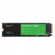 Foto de WDS240G2G0C WD SSD 240GB M.2 NVMe SN350 2280 PCIe Gen3 x4 Leitura 2400MB/s, Escrita 900MB/s