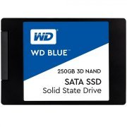WD SSD Blue 250GB SATA III 6Gb 2.5 Pol. Leituras 550MB/s e Gravações 525MB/s