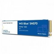 WD SSD 250GB M.2 NVME SN570 PCIe Gen3 x4 Leitura 3300