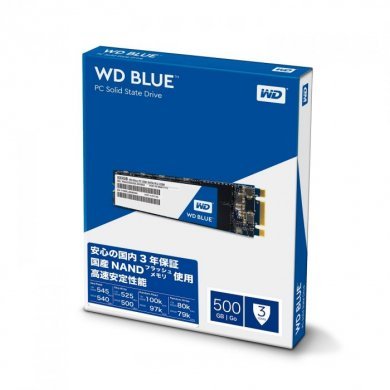 WDS500G1B0B WD BLUE SSD M.2 2280 500GB 6GB/S