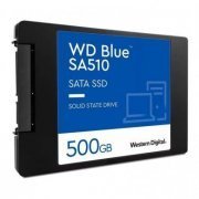WD SSD Blue 500GB SA510 SATA III 6GBs 2.5 POLEGADAS, LEITURA 560MB/S E GRAVAÇÃO 510MB/S