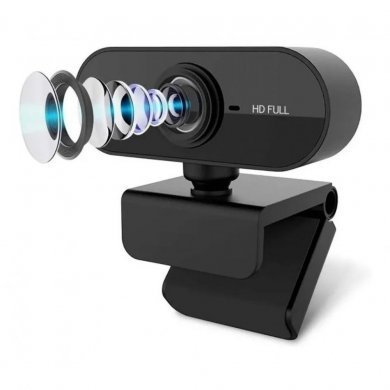 WEBCAM1080POEM OEM Webcam Full HD 1080P com Microfone