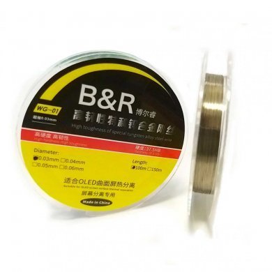 Fio tungstenio remoção de tela LCD e LED