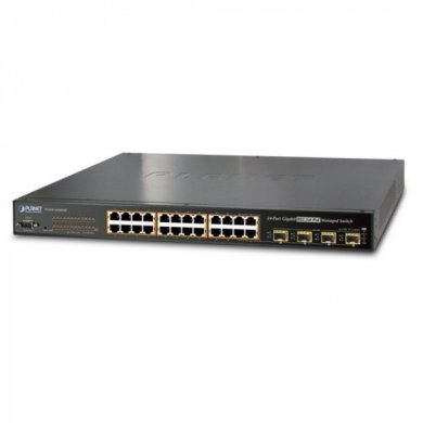 WGSW-24040HP4 Planet Switch 24x 10/100/1000Mbps PoE