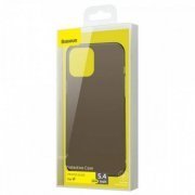 Baseus capa protetora Frosted Glass iPhone 12 mini preto
