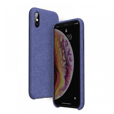 WIAPIPH58-YP03 Baseus capa protetora Super Fiber iPhone XS azul