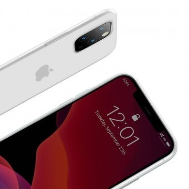 Baseus capa silicone Jelly para iPhone11 6.5in