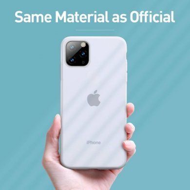 Baseus capa silicone Jelly para iPhone11 6.5in