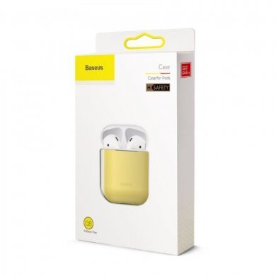 WIAPPOD-BZ0Y Baseus case capa de silicone para Airpods