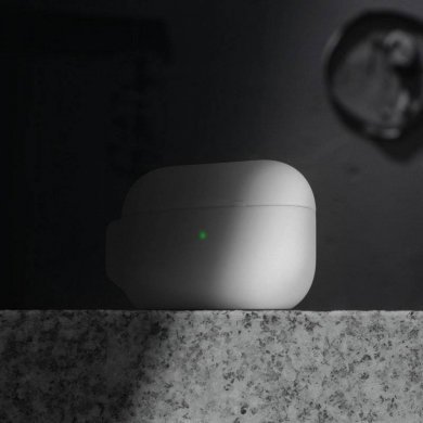 Baseus capa Airpods Pro Jelly Lanyard branco