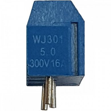 WJ301-03P Borne KRE 3 vias plástico azul 10mm (Kit 10x und)