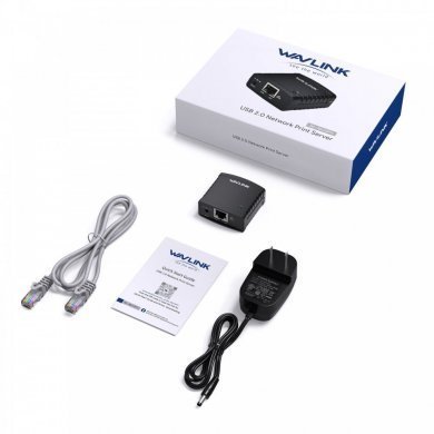 WL-NU72P11 Wavlink  Servidor de Impressão USB 2.0