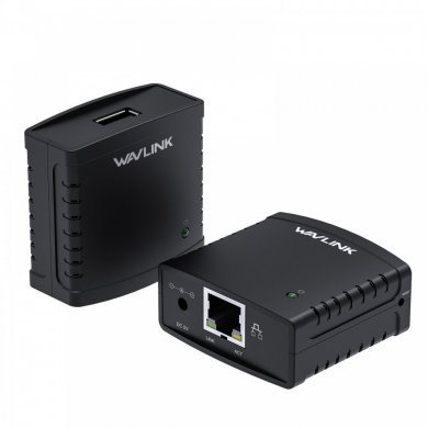 WL-NU72P11 Wavlink  Servidor de Impressão USB 2.0