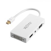 WEme 4 em 1 Mini DisplayPort p/  HDMI/DVI/VGA Compati