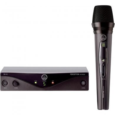 WMS45-B AKG Vocal Set microfone dinâmico HT45 receptor SR45 wireless